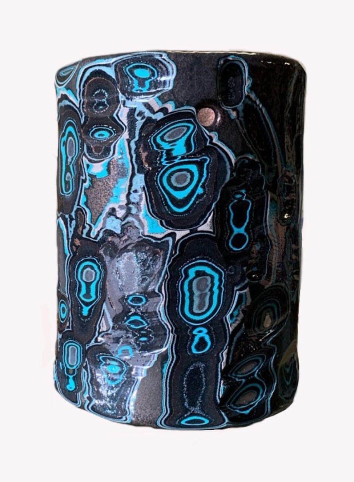 Powderite Vase Steel Vase Handcrafted Vase Powder Coat Etsy