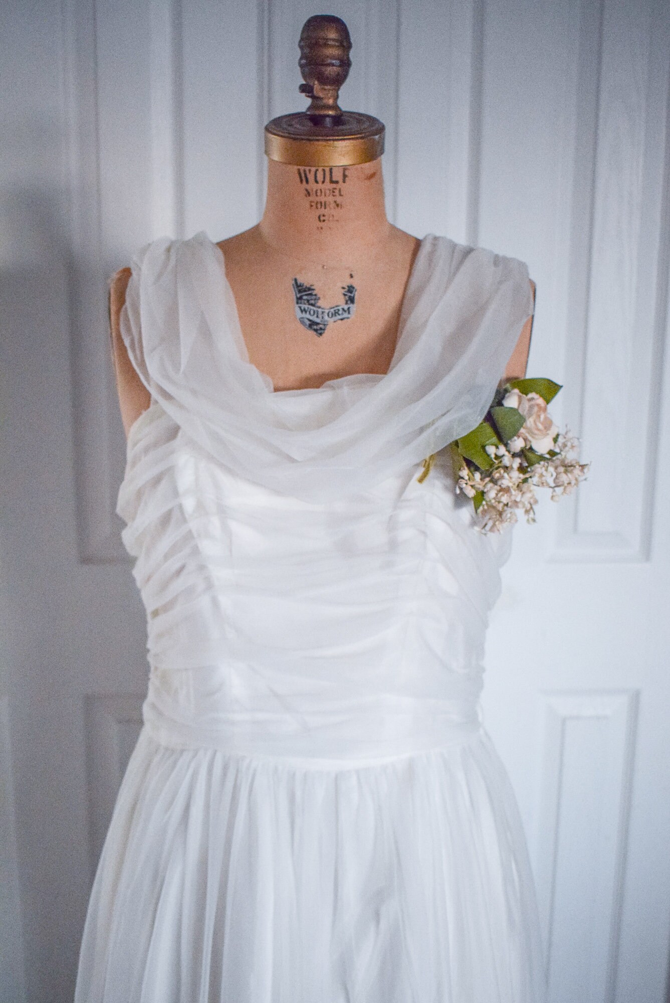 1950s tulle dress