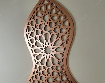 Nalain Sharif Islamic Wall Art, Blessed Sandal Decor