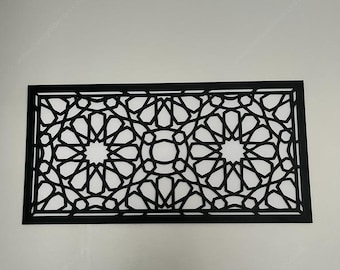 Fretwork Panels, Geometric Wooden Panel, Moroccan Decorative Panel, Feature Wall Panels, Islamic Decorative Panel, Modern Panel Home Decor