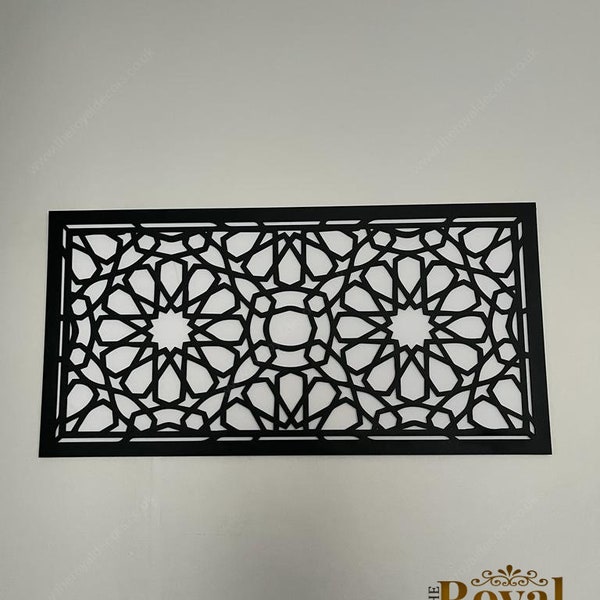 Fretwork Panels, Geometric Wooden Panel, Moroccan Decorative Panel, Feature Wall Panels, Islamic Decorative Panel, Modern Panel Home Decor