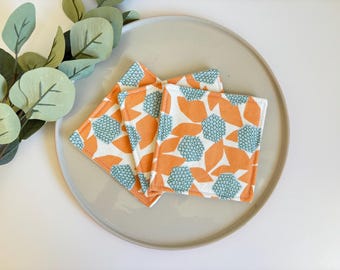 Fabric coasters, Free Delivery,  Japanese coaster, tableware, housewarming, nana gift, Christmas gift