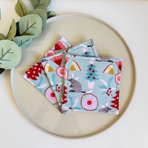 Japanese Fabric Coasters: Handmade Padded Tableware