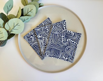 Fabric coasters, Free Delivery, Japanese coaster, tableware, housewarming, nana gift, Christmas gift