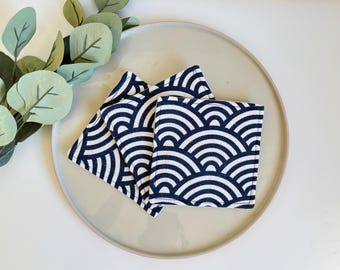 Fabric coasters, Free Delivery, Japanese coaster, tableware, housewarming, nana gift, Christmas gift