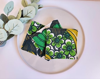 Fabric coasters, Japanese coaster, tableware, housewarming, nana gift, Christmas gift