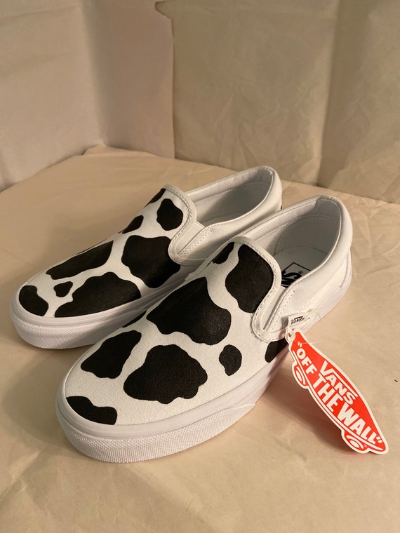 vans cow slip on