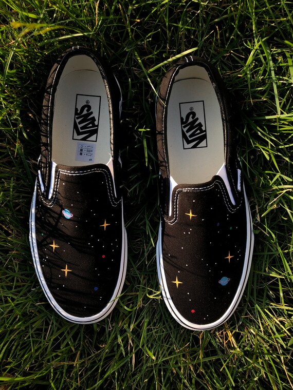 custom galaxy vans
