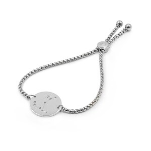 Kinsley Armelle™ Zodiac Collection - Silver Capricorn Bracelet (Dec 22 - Jan 19)