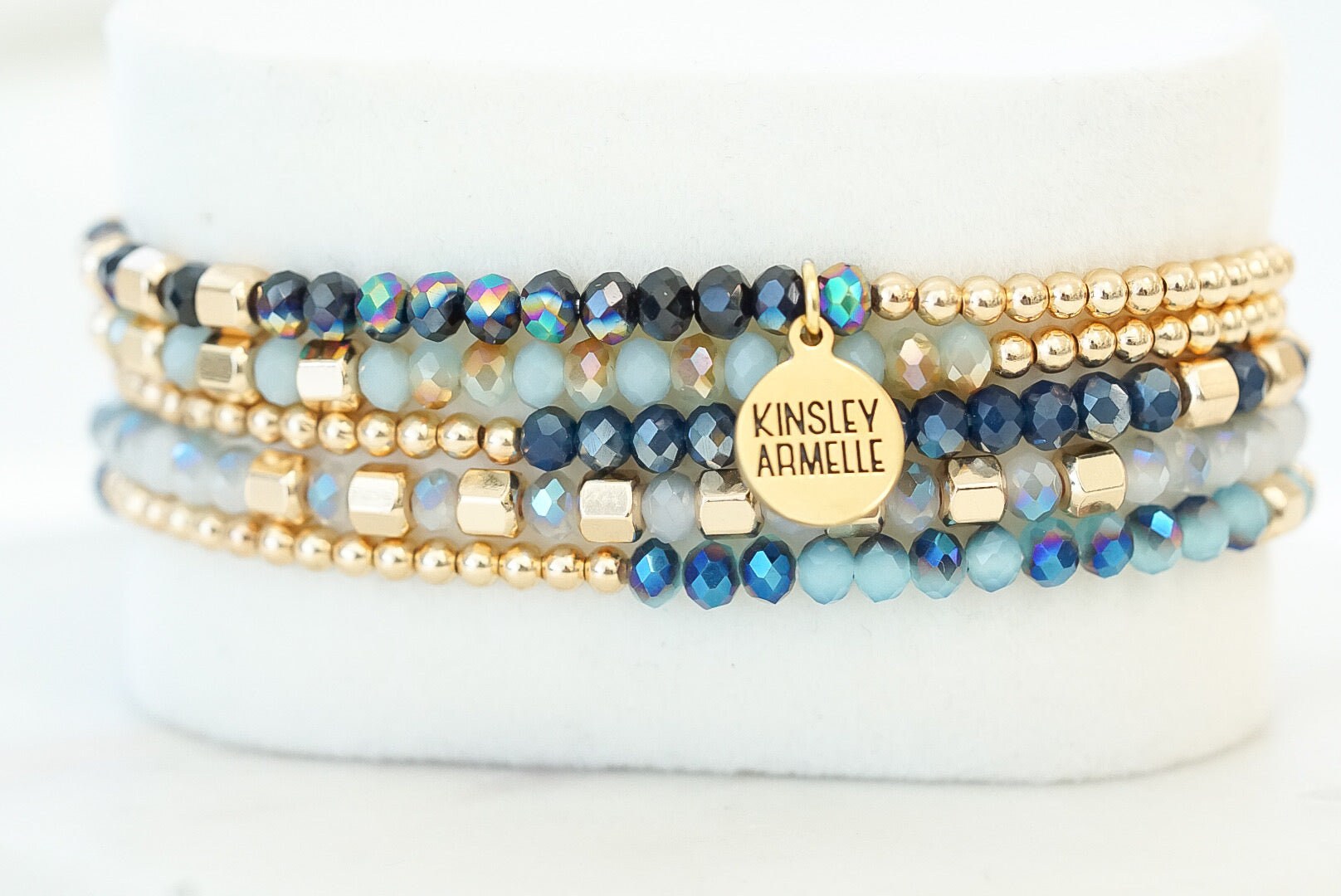 Kinsley Armelle Stacked Collection Liberty Bracelet Set Etsy