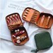 Genuine 100% Travel Jewelry Case Ring Earrings Studs Necklace Bracelet Storage Box · Organizer with Suede Lining Gift for Her Mom Girl 
