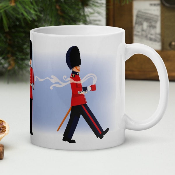 Royal Grenadier Buckingham palace soldier tea break mug
