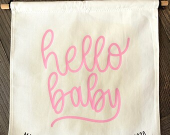 Hello Baby Banner