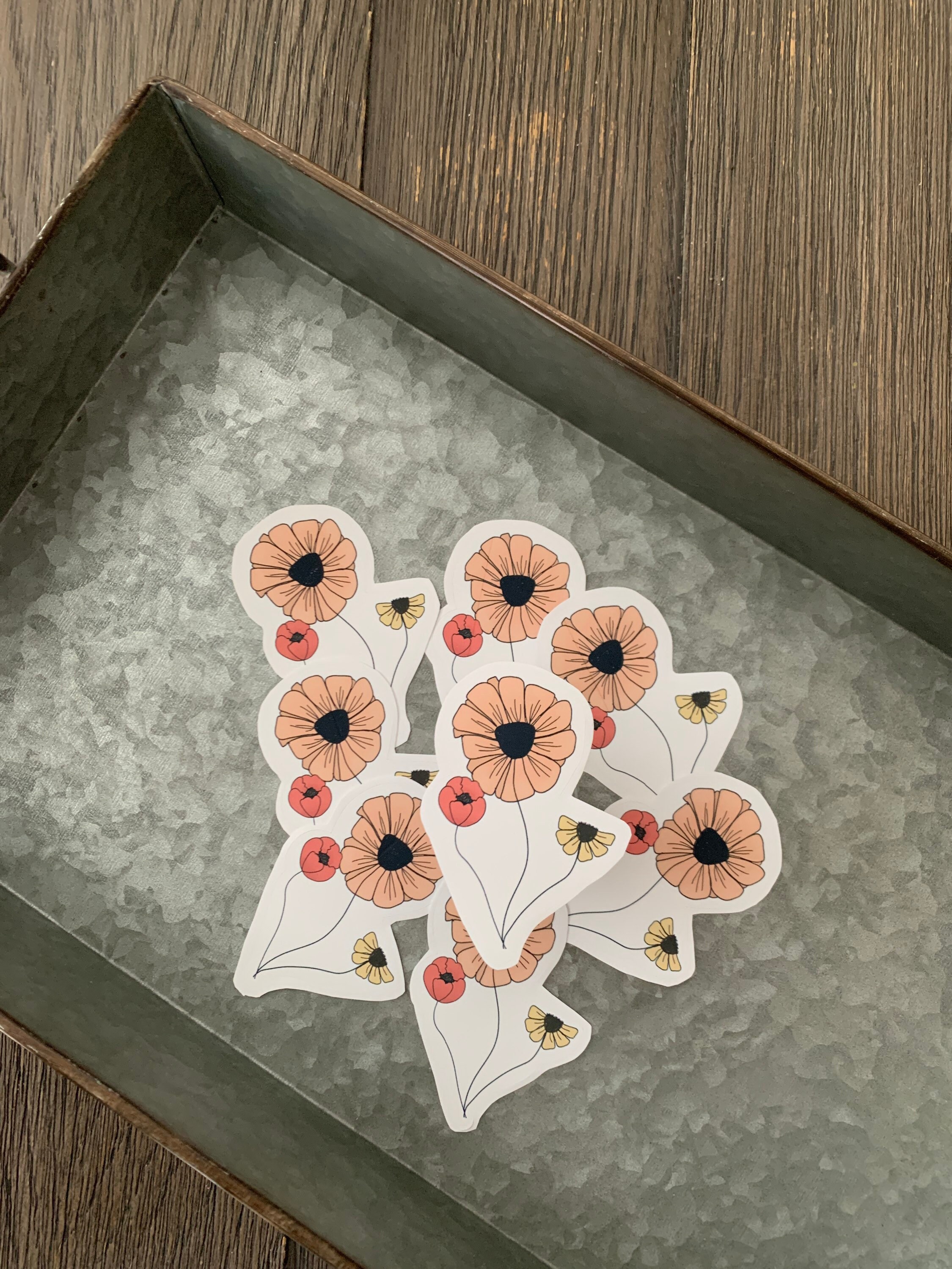Daisy Sticker - Etsy