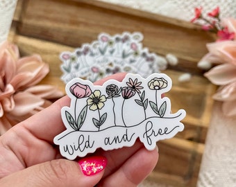 Wild en gratis sticker