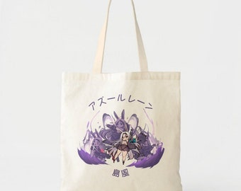 Azur Lane: IJN Shimakaze 14.5in x 13in. Canvas Tote Bag