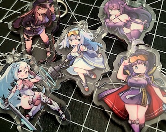 Carrier Con 2024 Acrylic Keychains