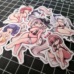 Azur Lane: Sardegna Empire Swimsuit Vinyl Stickers