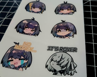 Wuthering Waves Rover Vinyl Sticker Sheet
