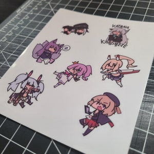 Azur lane: Vinyl Sticker Sheet