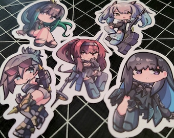Punishing: Gray Raven Vinyl Stickers Vol. 2