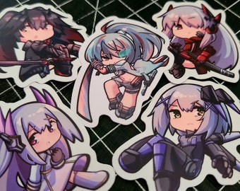 Punishing: Gray Raven Vinyl Stickers Vol. 1