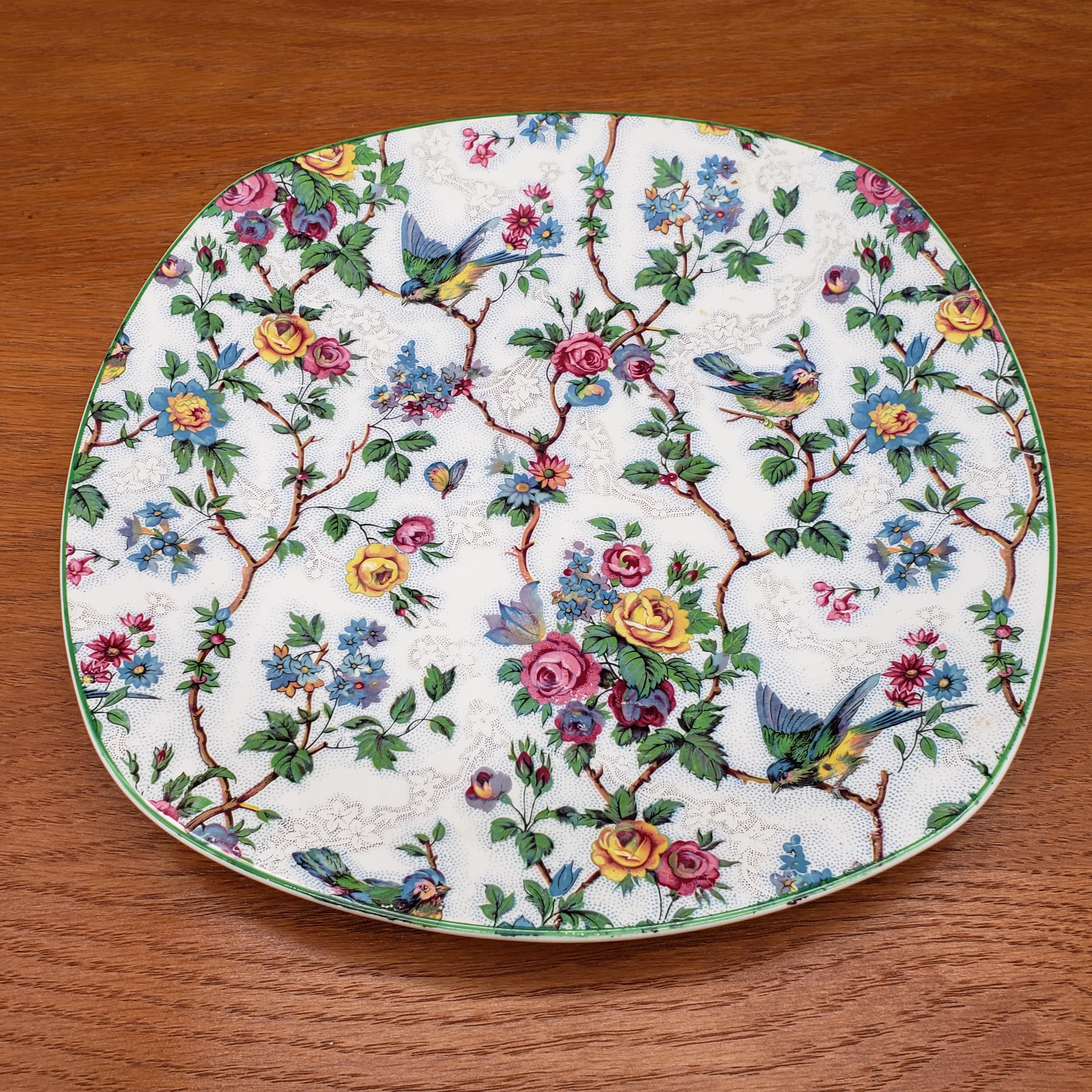 未使用 ビンテージ Midwinter COUNTRYSIDE リム付きプレート W R Midwinter | eBay