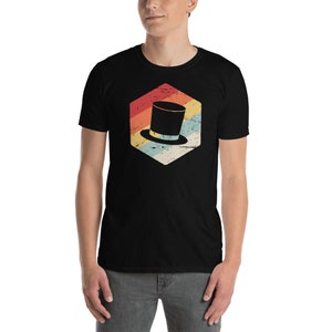 Retro Magician T-Shirt / Top Hat Professional Stage Musician Gift (Unisex)