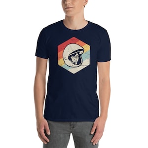 Retro Cosmonaut T-Shirt - USSR Space Race / Yuri Gagarin Gift (Unisex)