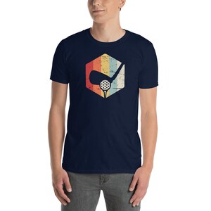 Golfer T-Shirt / Retro Golfing Gift & Golf Player Gift Idea For Dad (Unisex)