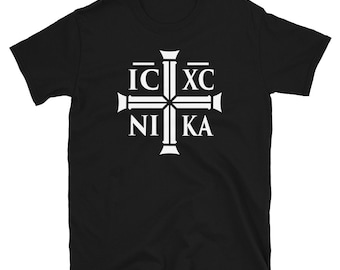 Christian Eastern Orthodox Shirt / IC XC NIKA Greek Orthodox Gift (Unisex)