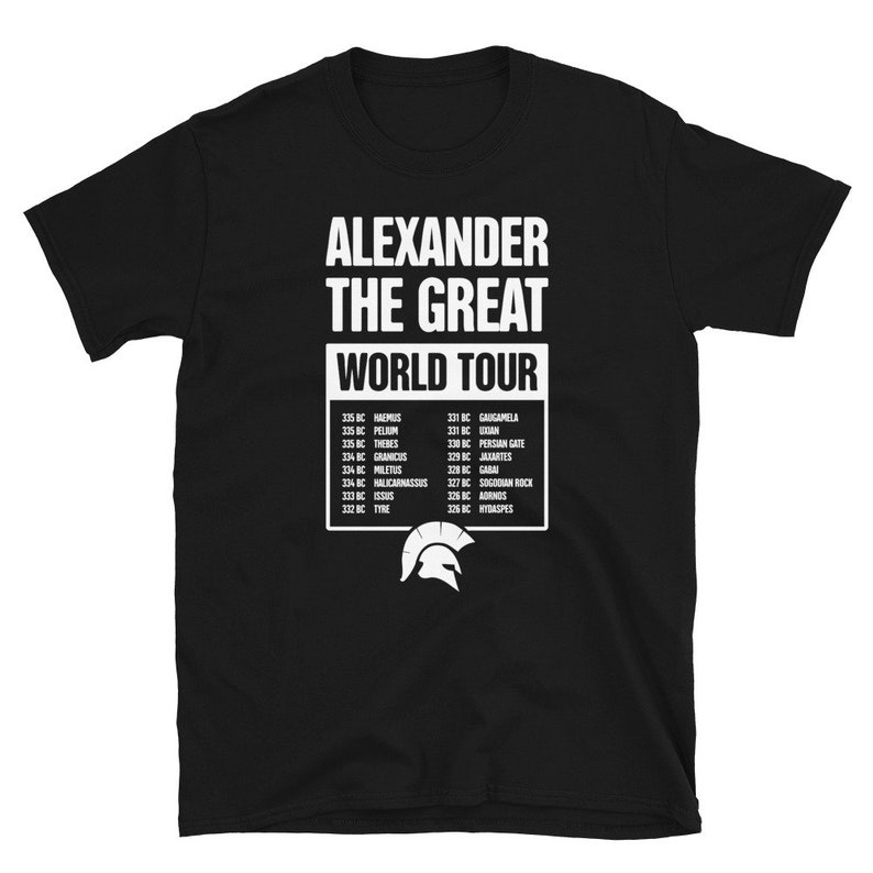 alexander the great t shirt