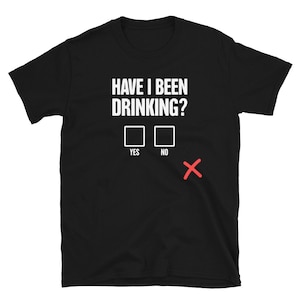 Vodka T-Shirt / Funny Vodka Collector Gift / Vodka Collecting (Unisex) – &quot;Drinking&quot;