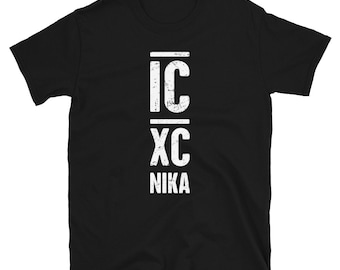 Distressed Christian Eastern Orthodox Shirt / IC XC NIKA Greek Orthodox Gift (Unisex)
