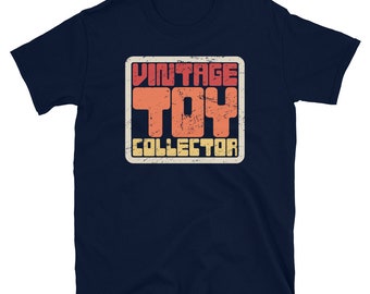 Distressed Vintage Toy Collector T-Shirt / Retro Toy Collecting Gift (Unisex) – "Retro Vintage"