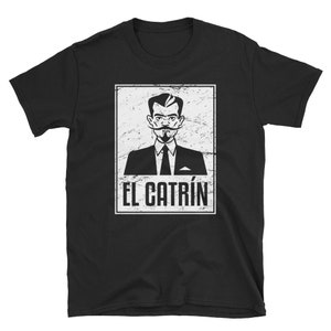 El Catrín Loteria T-Shirt (Unisex) / Distressed Lotería Card Tee Shirt
