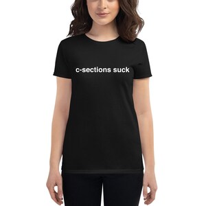 Divertido cesárea C-Sección camiseta / linda recuperación de la cesárea y obtener bien pronto regalo