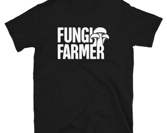 Mycology Mushroom T-Shirt / Gift For Mushroom Farmers, Mycologists, & Foragers