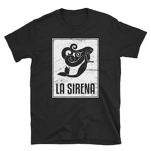 La Sirena Loteria T-Shirt (Unisex) / Distressed Lotera Karte T-Shirt
