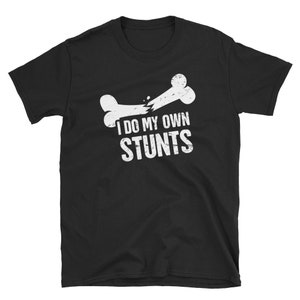 Gebroken Collarbone T-shirt (unisex)/gebroken Clavicle & kraag bot breuk krijgen goed snel gift-&quot;stunts&quot;