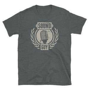 Camiseta Distressed Sound Guy (Unisex) / Regalo para Ingenieros de Audio y Técnicos de Sonido en Vivo