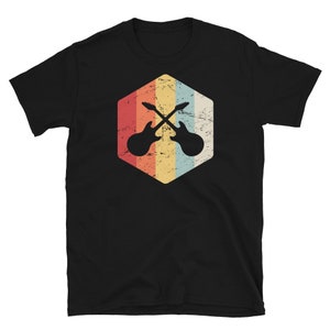Distressed Luthier T-Shirt / Retro Luthier Gift for Guitar Repair Technicians (Unisex)