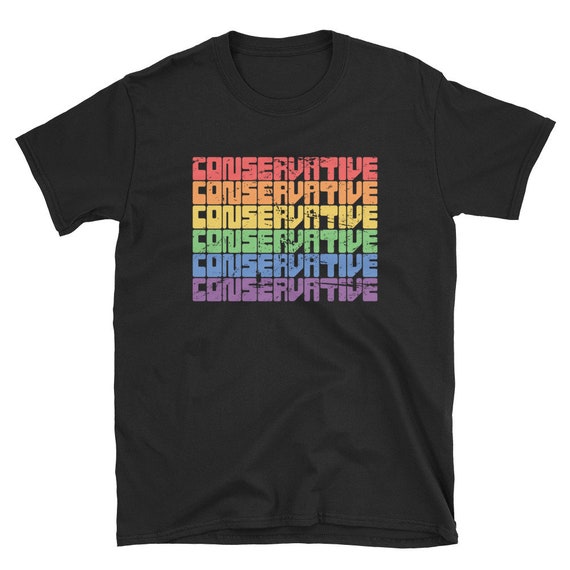 Camiseta republicana gay y lesbiana Unisex Camisa conservadora LGBT Estilo retro Etsy Mexico