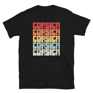 Corsica T-Shirt (Unisex) / French Mediterranean Sea Gift