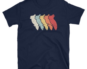 Cockatoo & Cockatiel T-Shirt (Unisex) / Pet Parrot Bird Shirt - "Retro Vintage Style"