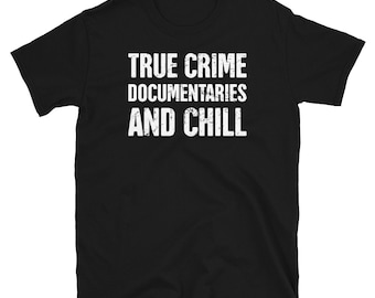 True Crime Documentary T-Shirt / Funny Documentary Lover Gift (Unisex) – "Introverted"
