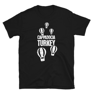 Distressed Hot Air Balloon Cappadocia T-Shirt (Unisex) / Cappadocia Turkey Gift