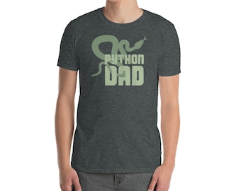 Hombres Pet Ball Python Camiseta / Funny Pet Snake Camisa & Reptile Herpetology Regalo