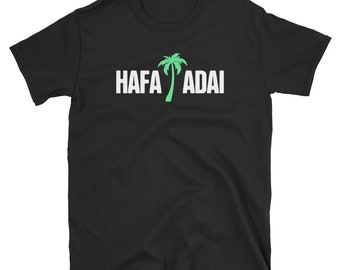 Saipan T-Shirt (Unisex) / Chamorro Northern Mariana Islands Gift - "Palm Tree"