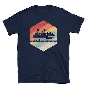 Retro Roller Coaster T-Shirt (Unisex) / Theme Park & Thrill Ride Enthusiast Shirt